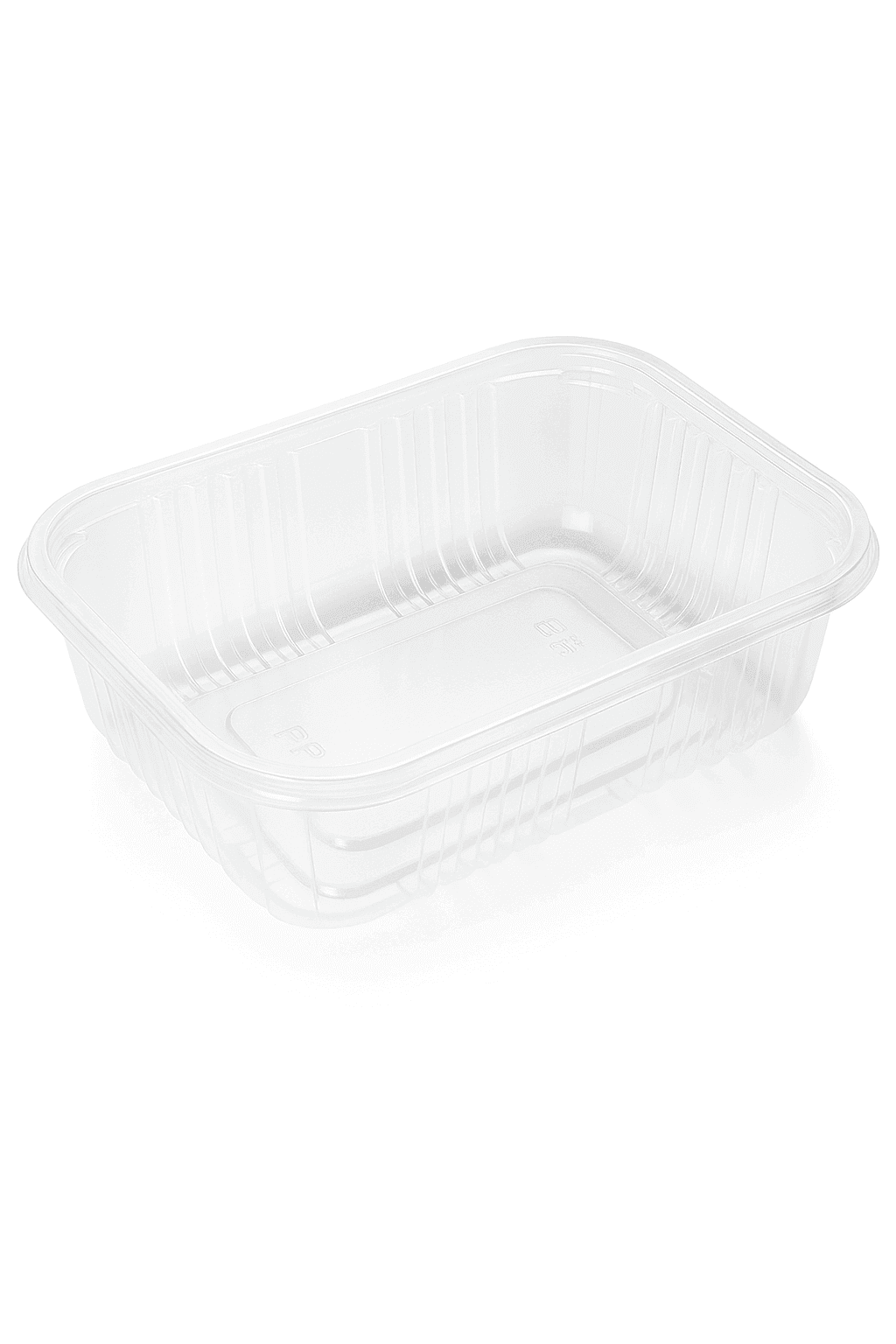 Litaðir plastbakkar í mismunandi stærðum